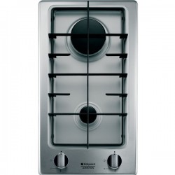 PLACA DOMINO DK20S(IX)HA (30CM-2GAS) HOTPOINT