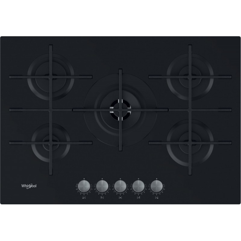 PLACA CRISTAL GÁS GOWL728/NB 73CM(4+1D) WHIRLPOOL