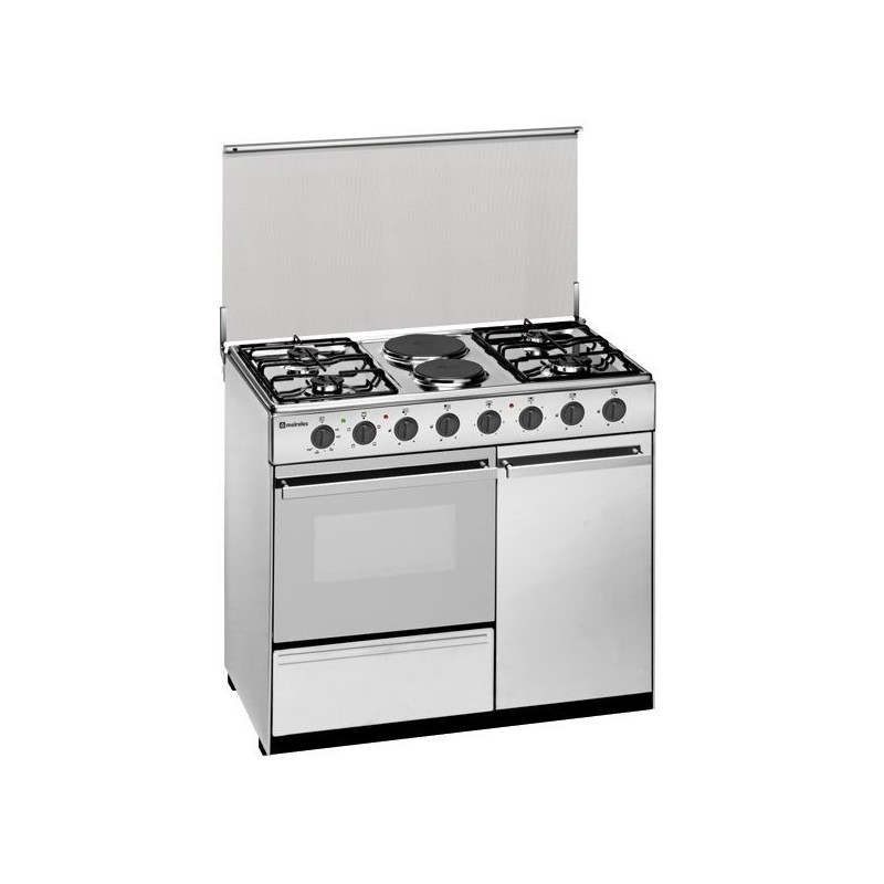 FOGÃO E920X INOX (4G+2E+FORNO ELECTRICO) MEIRELES