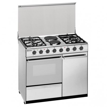 FOGÃO E920X INOX (4G+2E+FORNO ELECTRICO) MEIRELES