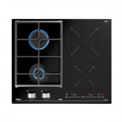 PLACA JZC64322ABNBK (2GAS+2INDUÇÃO) TEKA