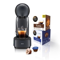 MAQUINA KRUPS DOLCE GUSTO KP173BP13 INFINISSIMA GREY PF ( PACK 2 X 16 CAP.)