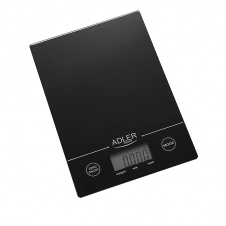 BALANÇA COZINHA AD3138B - PRETA - 5K/1G ADLER